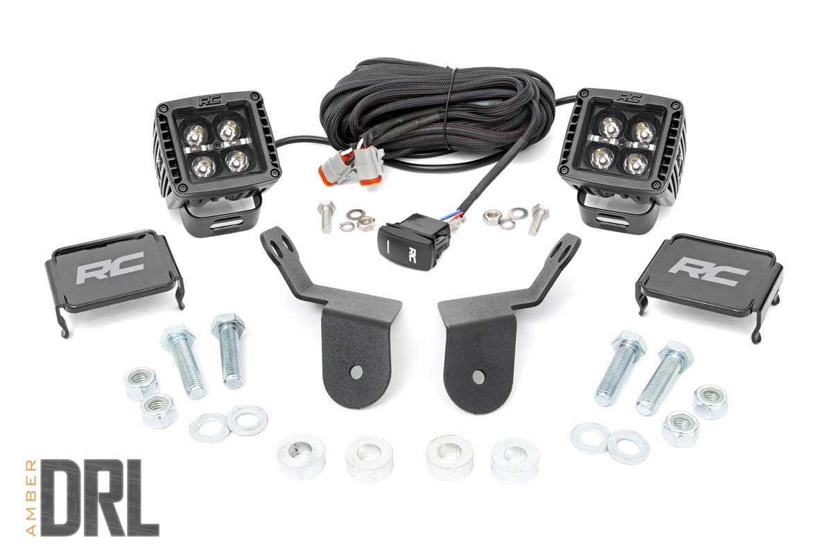 Honda Pioneer 1000 LED Light Kit - Cage Mount - Rough Country - 2